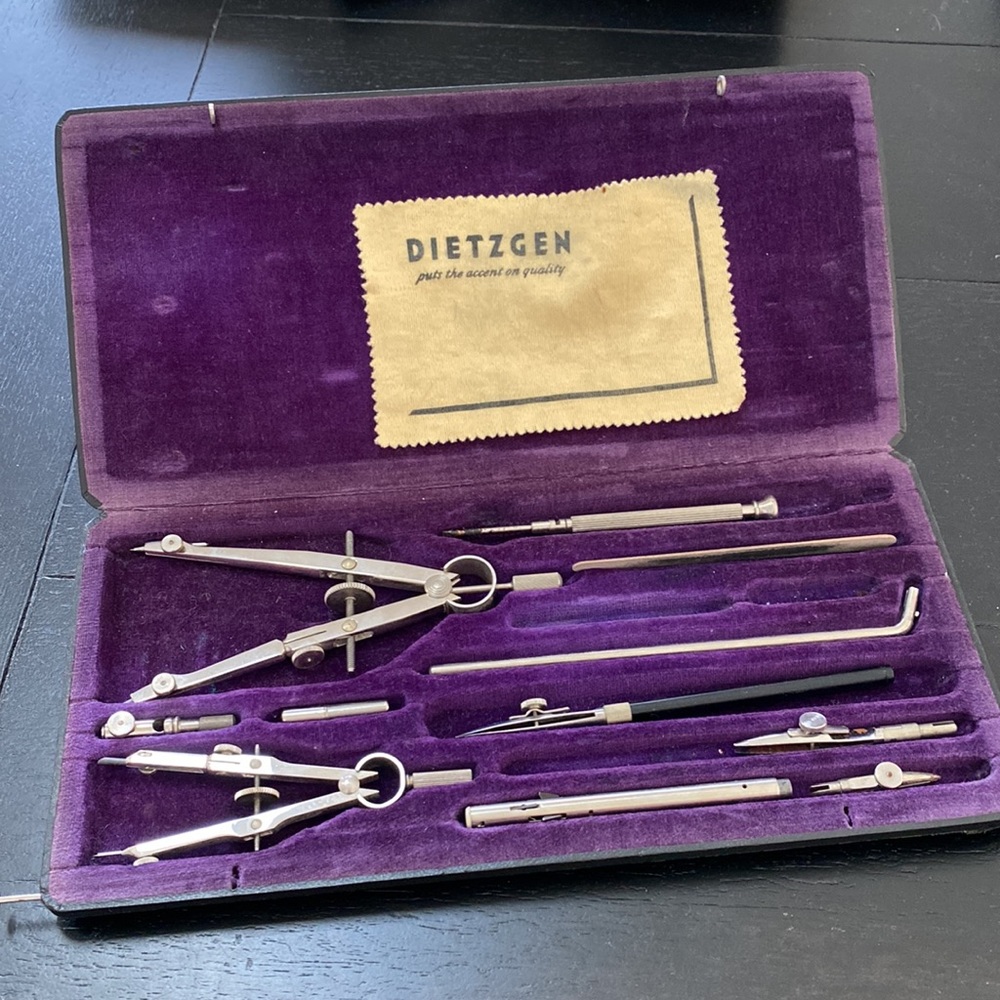 DIETZGEN Made in Germany Drafting Tools.